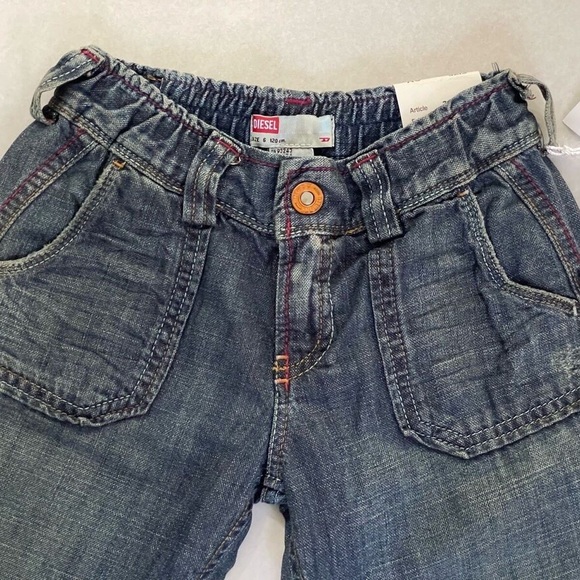 NWT DIESEL GIRLS KIDS JEANS DENIM PANTS SIZE 6Y - Picture 2 of 14